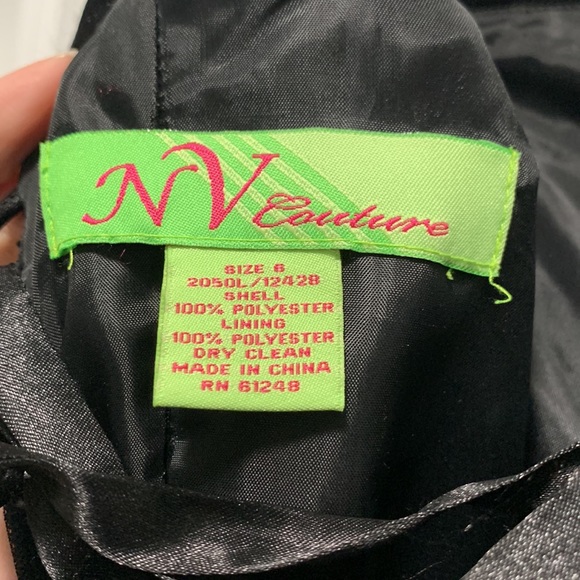 Sparkly Strapless Prom Dress - Picture 6 of 7